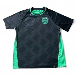 Fanatics Austin FC Black and Green Soccer Jersey